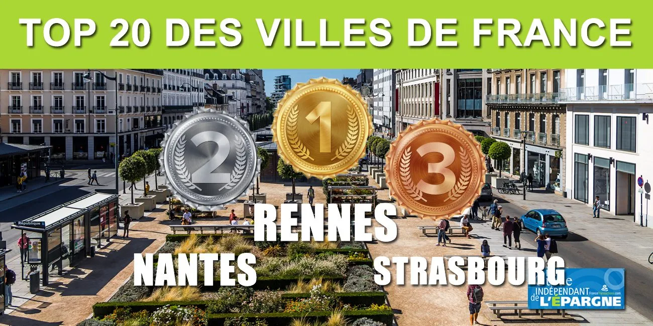 Ville La Plus Endettée De France 2021 TOP 20 des villes les plus attractives de France : Rennes arrive une