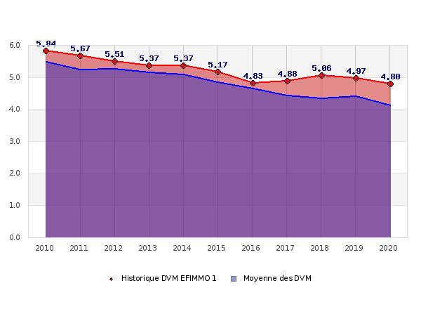 Historique des DVM EFIMMO 1